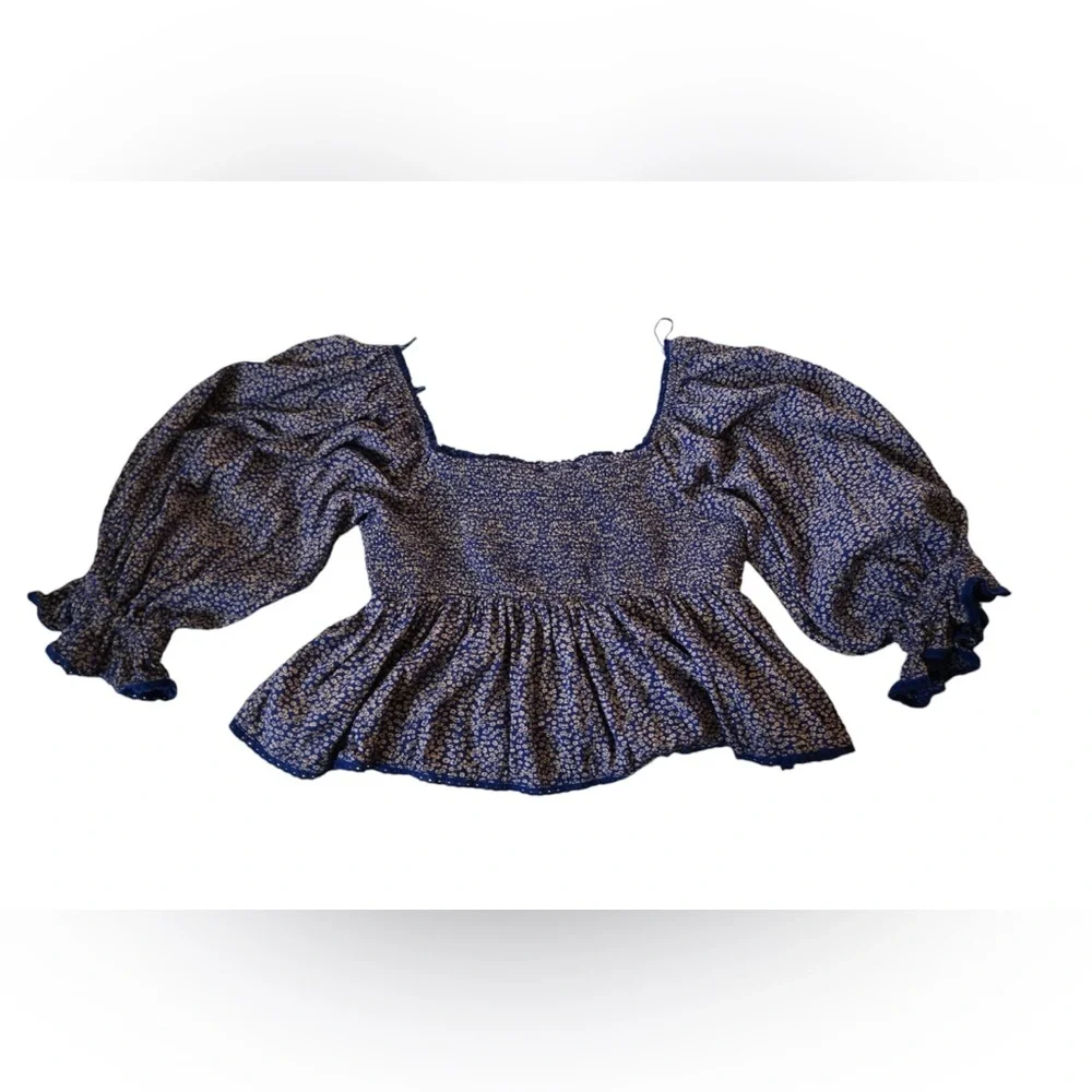 Free people Brittnee Printed Top size medium
